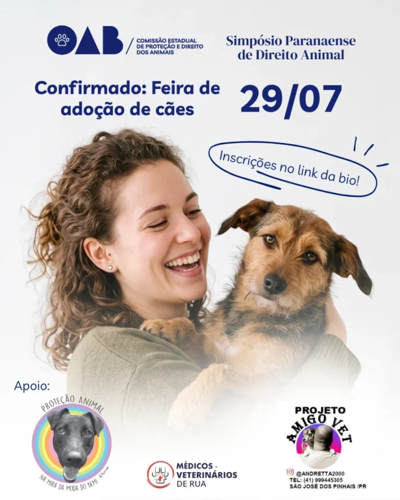 OAB Paraná promove Simpósio Paranaense de Direito Animal; inscrições já estão abertas 2 WhatsApp Image 2026 07 07 at 09.19.59